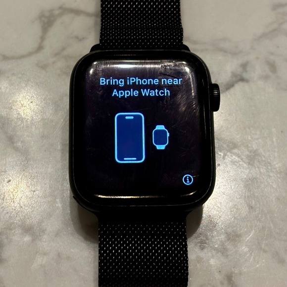 Apple Watch Series 6 44MM GPS/Cellular with Carbon fiber band - Black - Picture 1 of 4